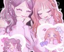 格安・最短3日♫可愛いキャライラスト描きます アイコン・グッズ・スタンプにいかがでしょうか？ イメージ6
