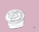 ゆる～いシンプルなイラストを描きます あなたのお気に入りをイラストに イメージ5