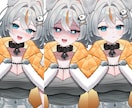 自然でふわふわのlive2dます 自然でふわふわのlive2d rigging イメージ2
