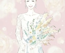 水彩タッチでやわらかなウェルカムボードを制作します 結婚式当日、印刷してそのまま飾れる一枚に仕上げます イメージ1