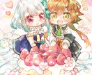 可愛い全身ミニキャラお描きます 夢絵も対応可能ですのでお気軽にご相談くださいませ♡ イメージ1