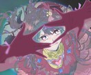 藤貫/ジャンル不問/初回3000で描き上げます グッズコンペ受賞経験で磨き上げた個性派デザイナーが仕上げます イメージ2