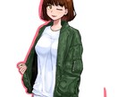 一枚絵 アイコン キャラクターなどを製作いたします 幅広いイラスト調で描かせていただきます。 イメージ4