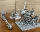 メタリックナノパズルの作成を代行いたします 飾りたくて買ったけど作れない…。作成代行します。作りかけOK イメージ1