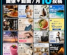SNS運用代行・Instagram+動画継続します Instagram・TikTok動画運用代行 イメージ2