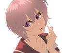 アニメ調で雰囲気のあるイラスト制作いたします SNSのアイコン等、他 / お気軽にご相談ください イメージ3