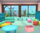 メタバース・VRSNS　3D空間・背景制作承ります あなただけの空間を、カタチにするお手伝いをいたします。 イメージ2