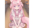 ご希望に合わせたイメージのイラストお描きします キラキラ輝く瞳がポイント☆サムネ映えするイラストご提供します イメージ5