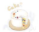 やさしいタッチのフードイラスト作成します 大人かわいい食べ物のイラストお作りします イメージ9