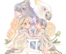 占い・サロン向け癒しの色鉛筆画を描きます 占い・スピリチュアル系の方へ癒しの色鉛筆画(原画配送可) イメージ8