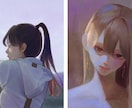 物語性のある一枚絵を丁寧に制作いたします 小説表紙・キービジュアル対応【期間限定18,000円】 イメージ3