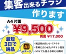 集客につながる “見られるチラシ” を作ります 来てほしい人を連れてくるチラシ イメージ1
