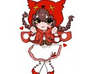 目が特徴的なキャラクターのイラストを描きます イカした個性的なキャラクターを求めている方へ イメージ5