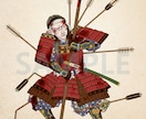 和風イラストや和風デザイン制作いたします 鮮やかなイラストや日本画・美人画・浮世絵などお描きします イメージ7