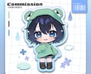 ちびキャラ/SDキャラ/ミニキャラ描きます 地雷系、ロリータ、和服等が得意です！ イメージ6