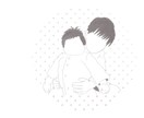 レトロシンプルな似顔絵老若男女書かせて頂きます 超お得！このお値段で線画とカラーの2パターン！ イメージ3