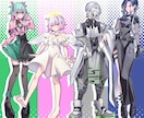 キラキラ可愛いイラスト描きます 商用利用OK！アイコン、立ち絵等幅広く受け付けております！ イメージ5