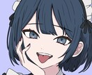 SNS,動画配信等で使えるイラスト作成します 地雷系、サブカル系、ポップ系など色々な要望にお応えします! イメージ3