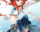 値下げ！一枚絵やMV用イラストを作成します 個人Vtuberデザインの経験があるイラストレーターです！ イメージ2
