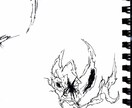 グラフィックやタトゥーを合わせて感じのイラストます 個性的なイラストを求めている人サンダルが欲しい人 イメージ4