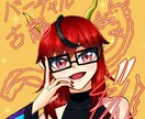 かわいいイラスト描きます キラキラとかわいいが得意です！！！ イメージ4