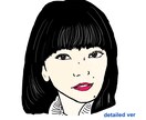 シンプルな似顔絵を描かせて頂きます SNSのアイコンなどに！簡単な似顔絵イラストを作成します！ イメージ1