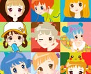 かわいいオリジナルのアイコン描きます 添付のようなかわいいタッチでアイコン描きます イメージ2