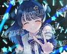 キラキラで美しいキャラクターイラストを描きます 一枚絵を必要としている方｜配信サムネイル、歌ってみた、グッズ イメージ7