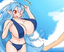 セクシーな女性キャラ描きます セクシーなキャラクターのイラストが好みな方に イメージ5