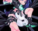 ご希望のイラストを作成します 個性的でインパクトがある作品を提供致します イメージ5