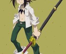 書いて欲しいアニメのキャラクターを書きます 背景を変えてオリジナル感を出す イメージ4