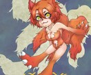 雰囲気重めなイラスト制作します 個人利用者様向けにお安くイラストを納品致します イメージ3