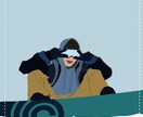お気に入りの写真でイラスト描きます SNSのアイコンにも！想い出をイラストにします☺ イメージ1