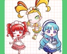 ポップで元気!!カラフルで可愛いミニキャラ描きます ステッカーやアクリルのグッズに最適。アイコン用も対応可能 イメージ8