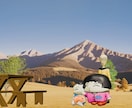 写真1枚から！ペット、人物を3Dイラスト致します 世界にひとつだけ！あなただけの3Dモデルイラスト制作 イメージ2