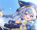 透明感ある女の子イラスト描きます ふんわり夢色、物語のワンシーンに イメージ4