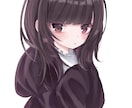 修正無制限！可愛い女の子や男の子のイラストかきます 大きいお目目が特徴のゆるふわイラスト制作します♩ イメージ9