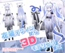 3Dの衣装作成します 元イラストレーターがデザインから作成いたします。 イメージ1