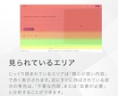 ヒートマップ解析であなたのサイトの成果改善します それ、もしかしたらユーザーの行動を把握できてないからかも。 イメージ4