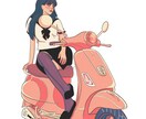 大人ポップなイラスト描けます 似顔絵、表紙、挿絵、ウェブ、グッズ制作、などに！ イメージ3