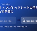 スプレッドシート業務をGASで自動化します 毎日の転記・集計・通知をゼロ手間に自動化 イメージ1
