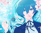 キャラクターイラスト制作請け負います ぱきっとした線画とアニメ塗り！BLやNSFWも対応可能！ イメージ1
