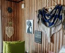 海外風の壁紙コーディネート１部屋から行います 色柄壁紙は得意です！飾らなくてもおしゃれな部屋 イメージ10