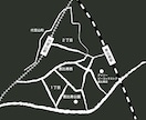 Illustratorで地図を作成致します 本業で道路関係の図面を描いているので正確さに自信があります。 イメージ3