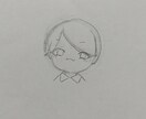 ミニキャラ作成します 自分の好きなアニメキャラ、人物の約2等身サイズイラスト イメージ2
