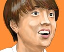 似顔絵、ロゴ、マークを作製。Tシャツも作製出来ます SNSのアイコンやお店やチームのロゴをクールやポップに作成。 イメージ1