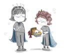 かわいい似顔絵描きます ダークポップなイラスト、プレゼント，アイコンにおすすめ！ イメージ4