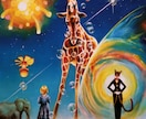 御祝いの絵や表紙絵などアナログ絵画を油絵で描きます 表紙絵／音楽ジャケット／商品ラベル／御祝いの絵／贈り物など イメージ10