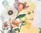 絵画＊ココロを癒す花の絵をお届けします 世界で一つ、あなただけのアート★相談後もずっとあなたの味方に イメージ7