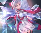 目を惹く！可愛い女の子のイラストを描きます アイコンや立ち絵、サムネイルなど多数用途に◎ イメージ4